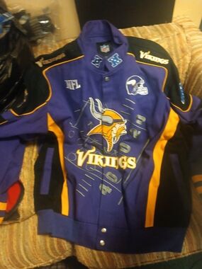 NFL Minnesota Vikings Purple and Gold Jacket